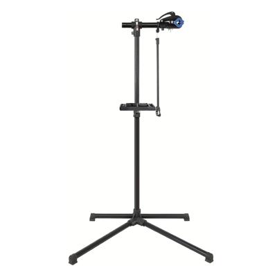 China Available Adjustable Load 30kg Black Mountain Bike Repair Stand Adjustable Sample With Tray for sale