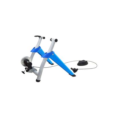 China Foldable Good After Sales Service Steel Material Blue Smart Bike Trainer for sale