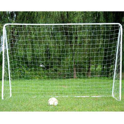 China XY-G300A China Factory Round Bend 5 Metal Post 10ft*6ft Professional Football Soccer Goal For Adult Kids for sale