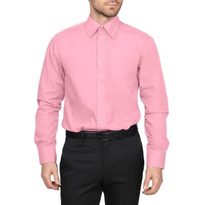 China Twelve colors are in stock for long sleeve dress shirt，gentlemen shirt，dressing shirt for business use .daily shirts for sale