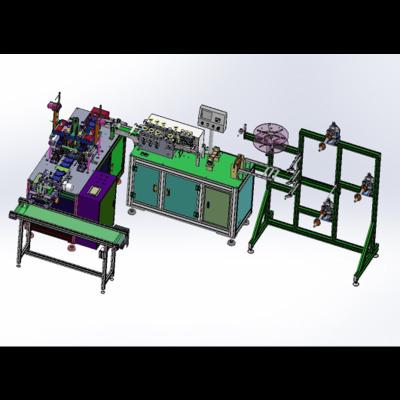 China Full Automatic Disposable Medical Cloth Nonwoven Medical Facemask Surgical Protective Masks Making Machine Full Machine Production Line for sale