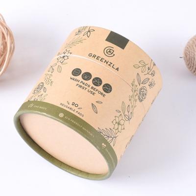 China Recyclable Wholesale Embossing Chocolate Round Matt Lamination Snack Paper Packaging Box for sale