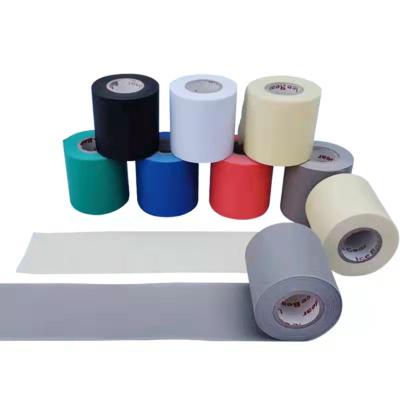 China Customized Size Home White Non Adhesive No Glue Pipe PVC Wrapping Tape Air Conditioner for sale