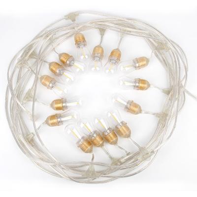 China S14 Running Horse Bulb String 12V/12W String Garden Wedding Festival Lights for sale