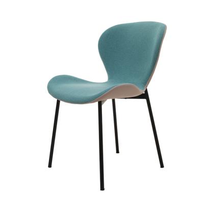 China Factory direct sales modern design hotel use lounge chair cooling home minimalist dining chair for sale