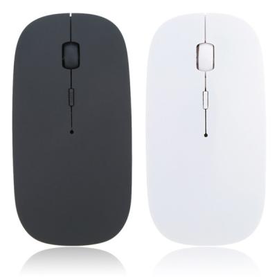 China Slim Wireless Silent Mouse 2.4G Rechargeable And Portable Mouse For Smart TV PC for sale