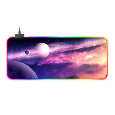 China 100% new eco-friendly mouse pad gamer RGB lighting games extended 3mm custom logo for sale