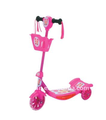 China PVC children's toys scooters with lingt with music scooter for sale