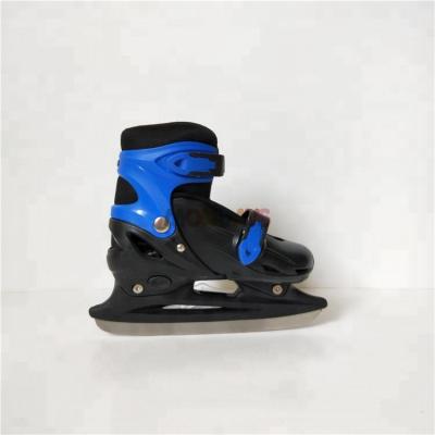 China 2018 High Quality Hot Selling PVC Track Ice Skate Shoes For Kids for sale