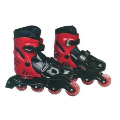 China 2018 hot sale kids plastic integrated cheap roller skates combo sets with helmet and pads for sale