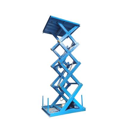 China Building Material Shops Fixed Scissor Lift Machine Small Electric Hydraulic Scissor Lift Table Manufacturers for sale