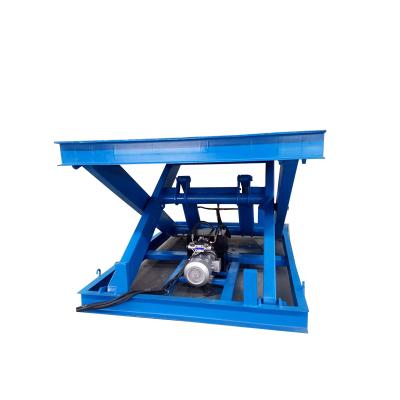 China Building material stores factory direct sales 5 ton fixed hydraulic scissor lift table for sale