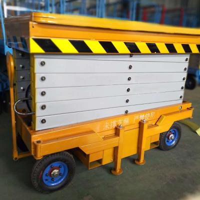 China Hot Selling Factories Battery Powered Hydraulic Scissor Lift Platform Mobile Self Propelled Scissor Lift for sale