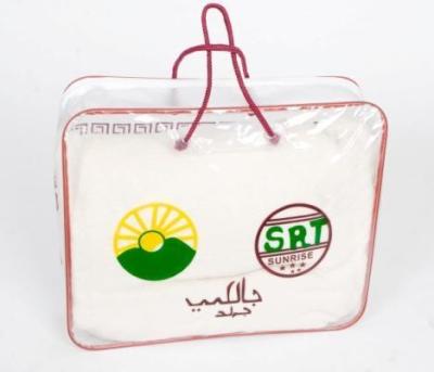 China pvc bag in packaging,pvc bag with zipper,pvc packaging bag,pvc blanket bag for sale