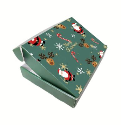 China Recyclable Whole Cheap Corrugated Mailing Mailing Box Paper Cardboard Mailing Packing Box For Christmas Gift Box Clothes Socks Underwear for sale