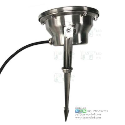 China Waterproof Garden 15w 2700k ip68 DC 12v 24v Coastal Landscape Garden Light Led Spike Light for sale