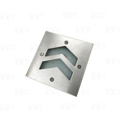 China Retail Store 3w 5w Exterior Wall Or Underground Recessed Square Led Light Sign for sale