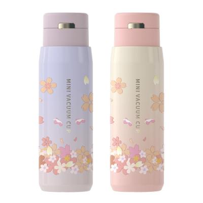 China New Design Double Wall Stainless Steel Sustainable Customized Vacuum Insulated Portable Water Bottle for sale