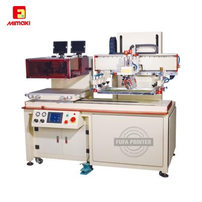 China LCD /touch screen frame maker Automatic CCD high precision silk screen printing machine for sale