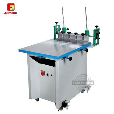 China factory manual flatbed t shirt stencil printing machine / textile silk screen printing machine for sale