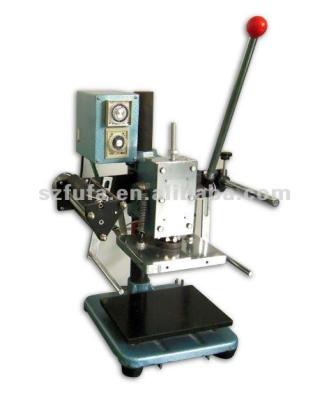 China factory manual hot stamping press/printing machine for eyeglass lens for sale