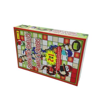 China Wholesale Paper Maker Snake Ladder Chess Board Game Customized Youth Puzzle Board Game for sale