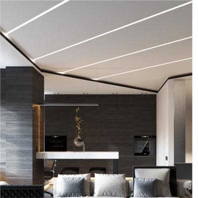 China Fashion and Energy Saving Led Strip Profile Recessed Linear Light For PC Cover Led Strip Light Outdoor Mounted Strip Low Profile Led Light for sale