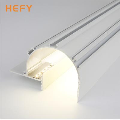 China Fashion And Energy Saving Indoor Linear Aluminum Strip Lighting LED Profile Light Room Wall Wash Lamp Plaster Ceiling Interior Wall For Home Office Hotel for sale