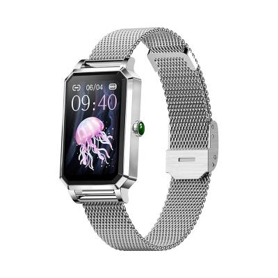 China MP3 Playback NX2 Smart Watch Metal Case Heart Rate Blood Pressure IP68 Smart Watches Bracelet Waterproof Multiple Sports Modes Lady Smartwatch for sale