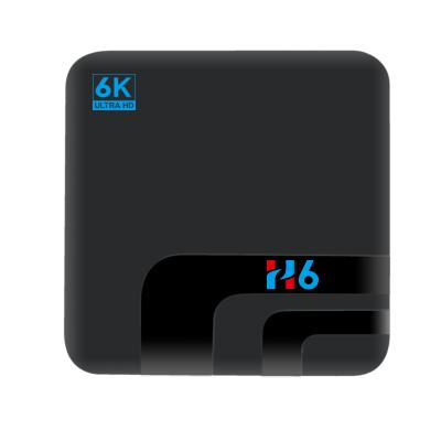 China Support 6K H6 6K Android TV Box Can Android 8.0/9.1 Android TV Box 6K for sale