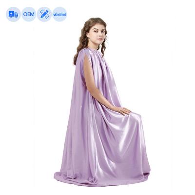 China Customized Yoni Steam Cloak Private Label Yoni Steam Gowns Vaginal Long Gown Yoni Steam Gowns for sale