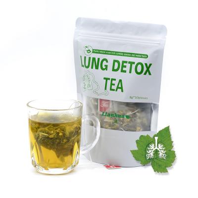 China High Quality Herbal Tea OEM Private Label Lung Detox Tea Bags For Smokers Health To Effectively Clear The Lungs for sale