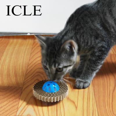 China ICLe-Cat Application Feature-IC-1016-blue Viable Basic Pet Supplies Cheap Single Scratching Toys for sale