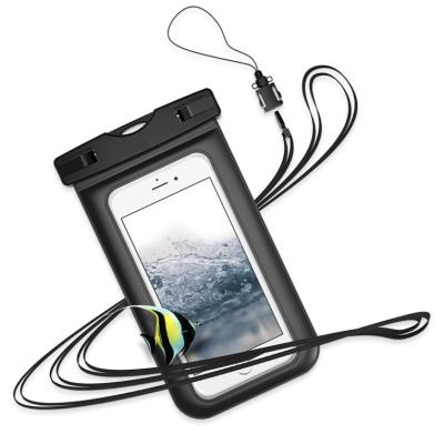 China Best Quality Best Selling Waterproof Phone Bag Waterproof Pouch Waterproof Popular Dry Case With Lanyard for sale