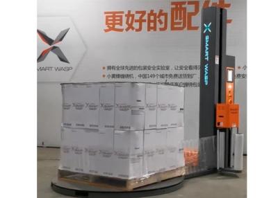 China De hand van de de Palletrek van de Besnoeiingsfilm Verpakkende Machine met PLC Touch screen Te koop