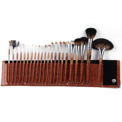 China Angular Blush Goat 22pcs Hair Makeup Brush Set Professional Makeup Brushes Set De Brochas De Maquillaje for sale