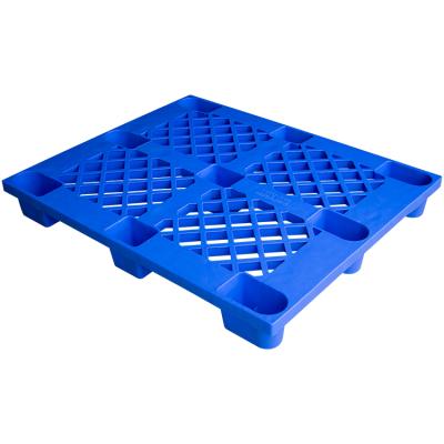 China Mesh Save 50% on Cargo HDPE Export Single Side Pallet Stacking Stackable Plastic Pallet For Sale for sale