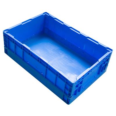 China Foldable Heavy Duty Parts Trash Can Turnover Create For Foldable Storage Create Plastic Baskets For Different Boxes Size for sale