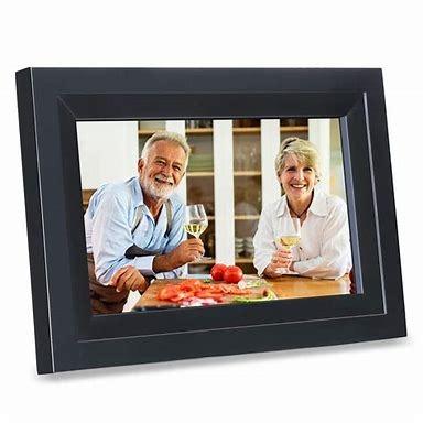 China Electronic Photo Album Frame 32 43 Digital LCD Picture Frame Digital Wooden Photo Frame 49 Inch WiFi Digital Photo Frame for sale