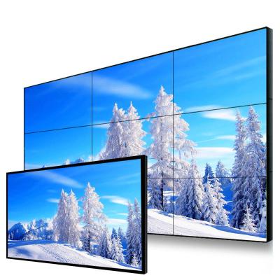 China Split Screen Display 46 49 55 Inch 3x3 Inch Wall Mounted Flat Screen 1080p TV Full Hd LCD Video Wall Player for sale