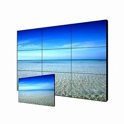 China Split Screen Display 46 49 55 Inch Wall Player Advertising Screen Narrow 3x3 Bezel Full Hd Ultra Hd Advertising Screen Panel indoor lcd display for sale