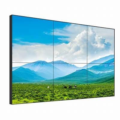 China Split Screen Display 46 49 55 Ultra Narrow 3x3 Full Hd Indoor Inch 1080p Bezel Lcd Splicing TV Wall for sale