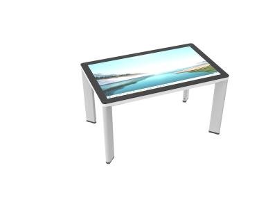 China Smart Android Multitouch Indoor Interactive Table LCD Screen Monitor Waterproof Touch Coffee Table for sale