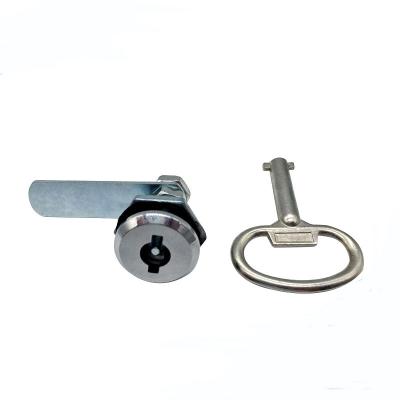 China MS721 Quarter Turn Cabinet Cam Lock Cylinder Industrial Furniture Metal Cabinet Door Electronic Key Lock for sale