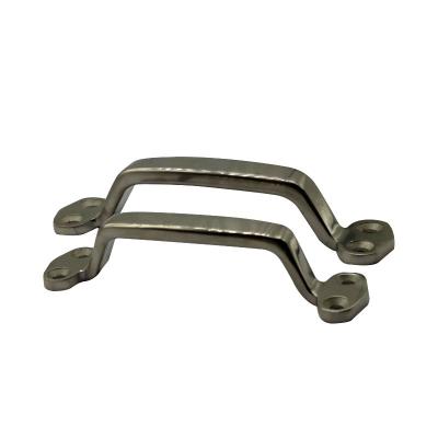 China Hengsheng Industrial Heavy Stainless Steel 304 Stainless Steel Cabinet Door Handle Industrial Tooling Furniture Drawer Pull Handle for sale