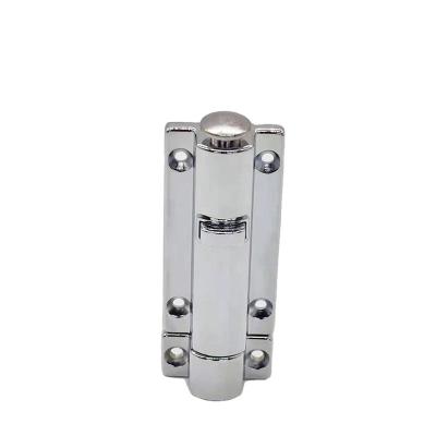 China Chinese Zinc Alloy Door And Window Pin Surface Mounted Spring Type Auto Door Knob Bolt for sale