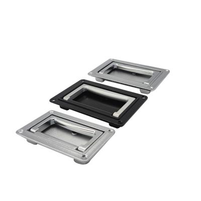 China Chinese LS125 Zinc Alloy Concealed Concealed Handle Embedded Handle With Drawer Cabinet Door Case for sale