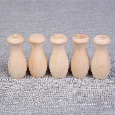 China Eco-friendly luxury style decoration modern vases wedding wooden flower vases for home decor wooden flower vases for sale