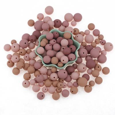 China Baby Beads China Factory Silicone Chewable Teether Beads Wholesale Silicone Beads for sale