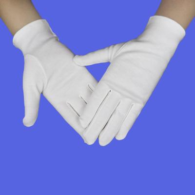 China White Watch Art Book Jewelry Making Glove Plain Fork Fork Sleeping Eczema Overnight Moisturizing 100 Cotton Hand Gloves for sale